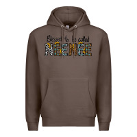 Coffee blessed to be called neenee Premium Hoodie - CowhideDigitalArt