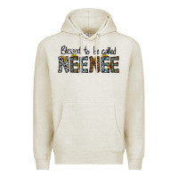Oatmeal Heather blessed to be called neenee Premium Hoodie - CowhideDigitalArt