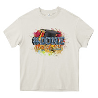 Cream #done class of 2024 Heavy Core Tee - CowGirlArtShop