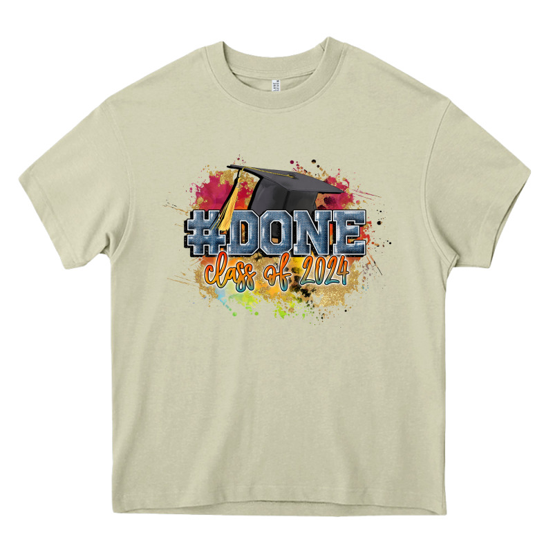 #done Class Of 2024 Heavy Core Tee by CowGirlArtShop | Teevron