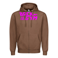 Chestnut back to  funny trend newthe gym Zipper Hoodie - maiPhamDesign