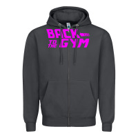 Smoke back to  funny trend newthe gym Zipper Hoodie - maiPhamDesign