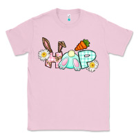 Bubblegum Pink Hop bunny Easter Day Classic Tee - CowGirlArtShop