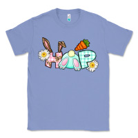 Colony Blue Hop bunny Easter Day Classic Tee - CowGirlArtShop