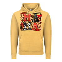 Vintage Mustard Wrestling mama red and black Vintage Hoodie - LillyAllenDesigns