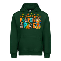 Forest Green My blood type is pumpkin spice Urban Hoodie - RanaPortraitStore