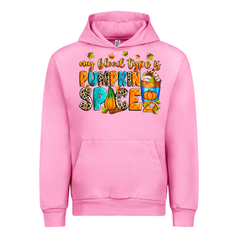 My Blood Type Is Pumpkin Spice Urban Hoodie by RanaPortraitStore | Teevron