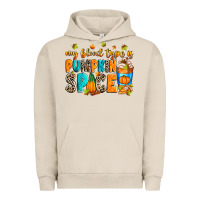 Pigment French Oak My blood type is pumpkin spice Urban Hoodie - RanaPortraitStore