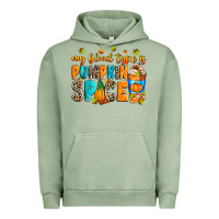 Pigment Oil Green My blood type is pumpkin spice Urban Hoodie - RanaPortraitStore