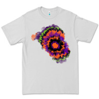 Dove Grey tie dye patch Premium Tee - RanaPortraitStore