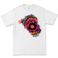 White tie dye patch Premium Tee - RanaPortraitStore