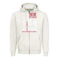 Oatmeal Heather thank you for your service   veterans day t Zipper Hoodie - maiPhamDesign