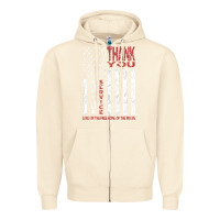 Sandshell thank you for your service   veterans day t Zipper Hoodie - maiPhamDesign