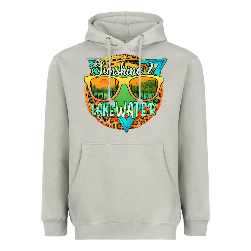 Sunshine & Lakewater Heavyweight Hoodie by JahusDesignShop | Teevron