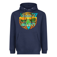 Navy sunshine & lakewater Heavyweight Hoodie - JahusDesignShop