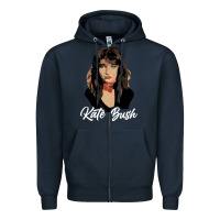Navy kate cute Zipper Hoodie - maiPhamDesign