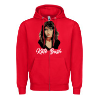 Red kate cute Zipper Hoodie - maiPhamDesign