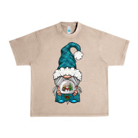 French Oak winter gnome with snow globe Urban Heavy Tee - BundleAndBundleShop