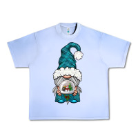 Grape Ice winter gnome with snow globe Urban Heavy Tee - BundleAndBundleShop