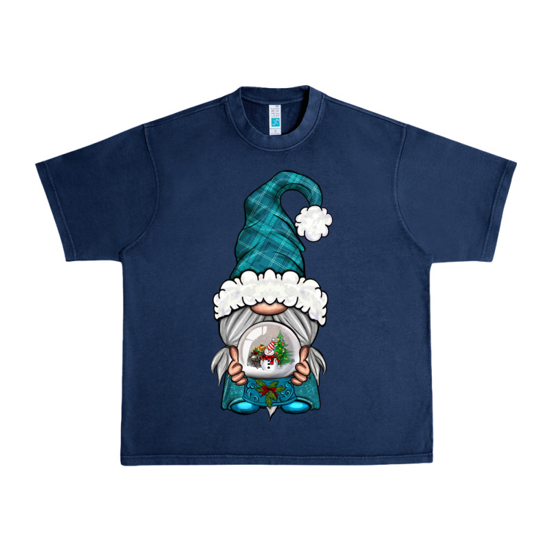 Winter Gnome With Snow Globe Urban Heavy Tee by BundleAndBundleShop | Teevron