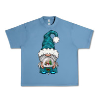 Pebble Blue winter gnome with snow globe Urban Heavy Tee - BundleAndBundleShop
