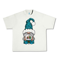 Pistachio winter gnome with snow globe Urban Heavy Tee - BundleAndBundleShop