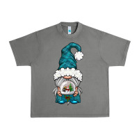 Tornado winter gnome with snow globe Urban Heavy Tee - BundleAndBundleShop