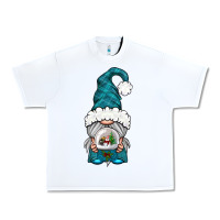 White winter gnome with snow globe Urban Heavy Tee - BundleAndBundleShop