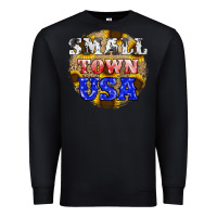 Black small town usa Premium Sweatshirt - JahusDesignShop