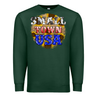Sports Green small town usa Premium Sweatshirt - JahusDesignShop