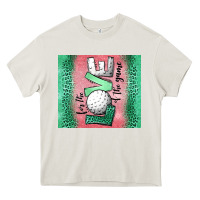 Cream for the love of the game golf Heavy Core Tee - Jasminsmagicworld