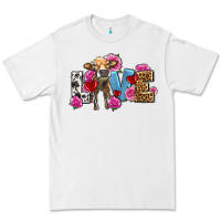 White love with cow olivia Premium Tee - OliviaCreatesArt