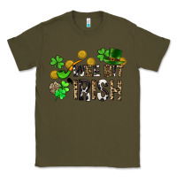 Army Green Wee bit o' Irish St. Patrick's Classic Tee - CowGirlArtShop