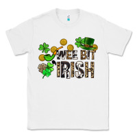 White Wee bit o' Irish St. Patrick's Classic Tee - CowGirlArtShop