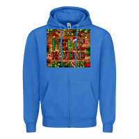 True Royal feliz navidad Christmas cactus leopard Zipper Hoodie - JahusDesignShop