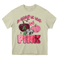 Mossy in october we wear pink Heavy Core Tee - CowGirlArtShop
