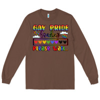 Chestnut gay pride loading please wait Long Sleeve Tee - LillyAllenDesigns