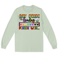 Matcha gay pride loading please wait Long Sleeve Tee - LillyAllenDesigns