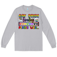 Moon Dust gay pride loading please wait Long Sleeve Tee - LillyAllenDesigns