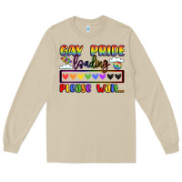 Mushroom gay pride loading please wait Long Sleeve Tee - LillyAllenDesigns