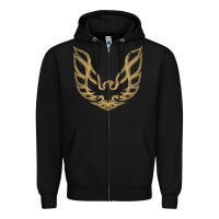 Black Trans Am Zipper Hoodie - maiPhamDesign
