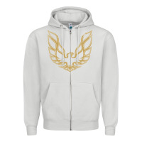 Dove Grey Trans Am Zipper Hoodie - maiPhamDesign