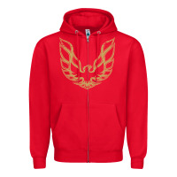 Red Trans Am Zipper Hoodie - maiPhamDesign
