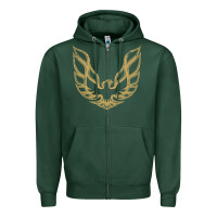 Sports Green Trans Am Zipper Hoodie - maiPhamDesign