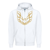 White Trans Am Zipper Hoodie - maiPhamDesign