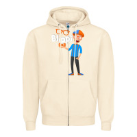 Sandshell Kids Cartoon Blippis funny Zipper Hoodie - maiPhamDesign
