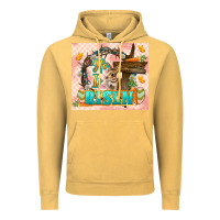 Vintage Mustard Easter Day He is risen 20oz skinny Vintage Hoodie - LillyAllenDesigns
