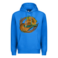 True Royal western hat with sunflowers and rope Premium Hoodie - Artiststas