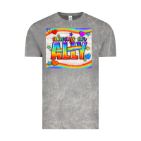 Cloud Rock Always An Ally Pride LGBTQ+ Tumbler Vintage Tee - BundleAndBundleShop