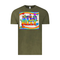 Always An Ally Pride Lgbtq+ Tumbler Vintage Tee | Teevron